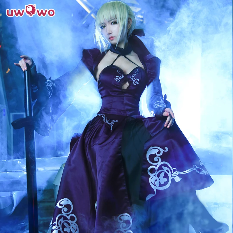 UWOWO Alter Saber косплей Fate Stay Night костюм аниме UBW Arturia женский Zero для женщин|saber cosplay|costume