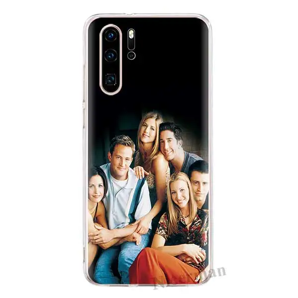 Мягкий чехол из ТПУ для huawei P30 P20 Pro P30 P20 Lite P10 P9 Lite P Smart Plus Friends tv дверь прозрачный силиконовый чехол - Цвет: 08