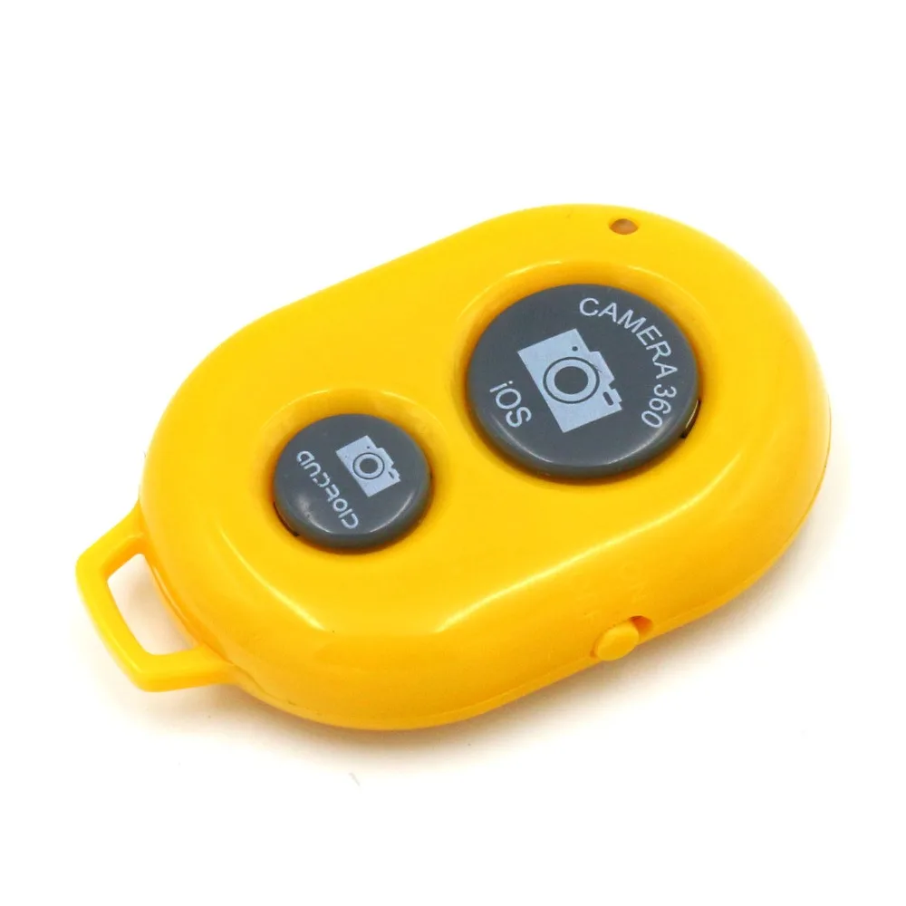 Wireless Bluetooth Camera Remote Control Self-timer Shutter yellow new
