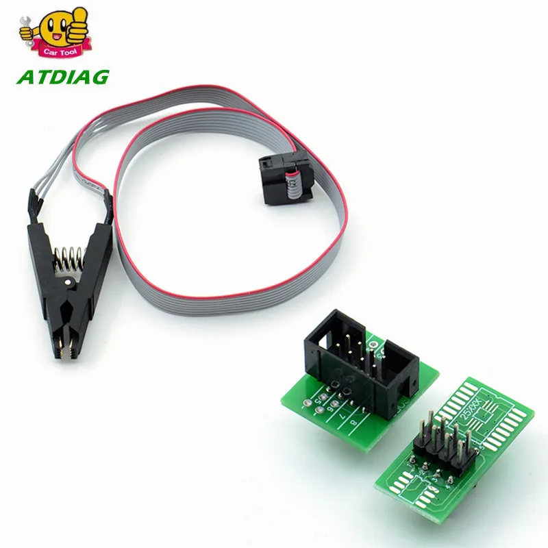 Clip Di Programmazione SOIC8/SOP8 Per EEPROM - Compatibile Con 93CXX/25CXX/24CXX, Include 2 Adattatori