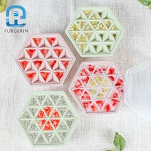 FURGERIN 24 Отверстия DIY кубик льда формы кубик льда для виски лоток с крышкой форма льда кубик s с контейнерами для хранения кухонные аксессуары
