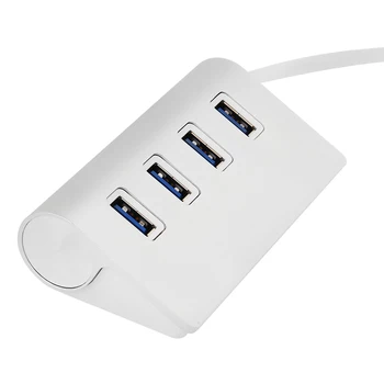 

Multi Usb 3.0 Hub 4 Port Adapter Splitter DC Power Interface For IMac MacBook Air Usb3.0 pc Computer Laptop Accessories