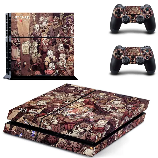 Best Offers The Witcher 3: Wild Hunt - PS4 Designer Skin Decal for PlayStation 4 Console System and PS4 Wireless Dualshock Controller