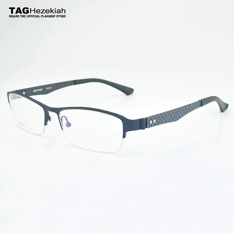

2019 glasses frame TAG Hezekiah brand titanium eye glasses frame eyewear glasses computer anti radiation goggles myopia glasses