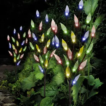

Solar Power LED Light Tree Branch Leaf Lights Colored light Path/Borders/Outdoor Garden/Patio Drop Shopping