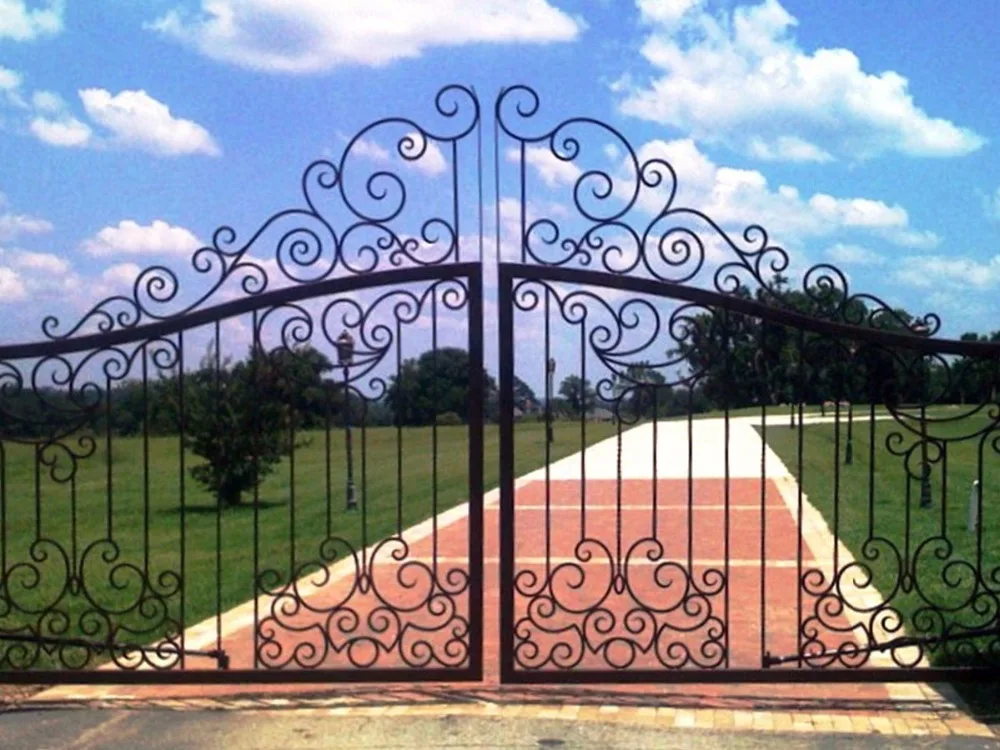 wrought iron gates prices metal gate door estate gatesin Doors from