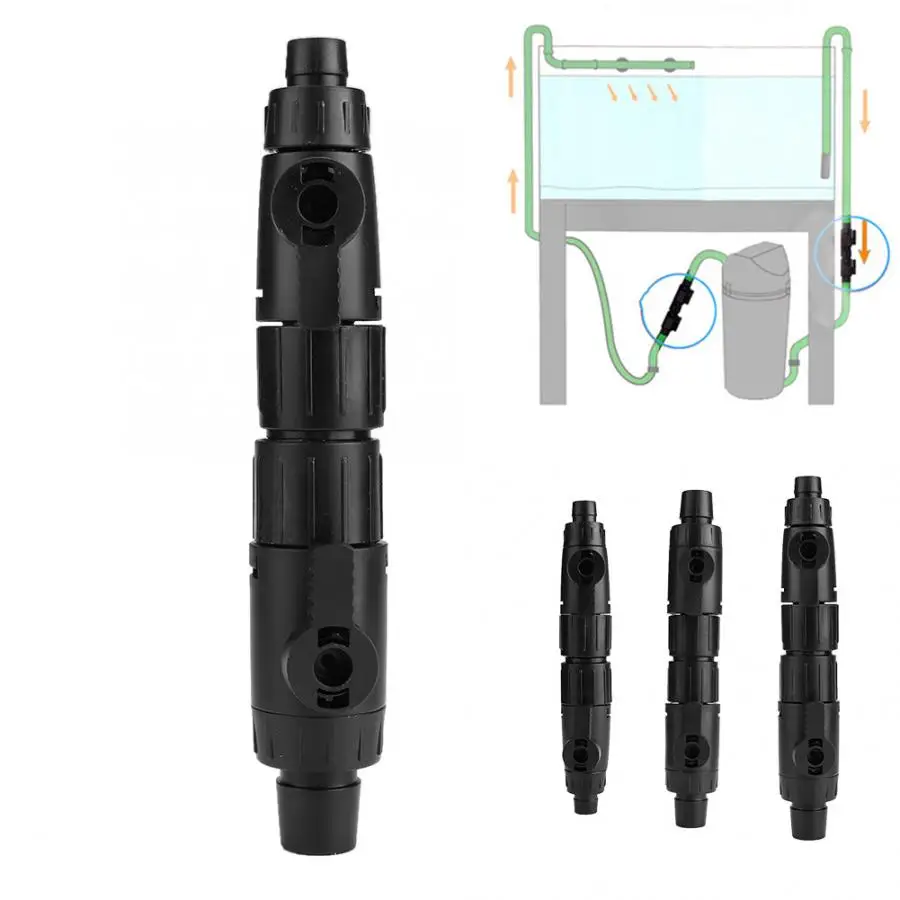 DIY CO2 система Комплект Рыба зажим для аквариумного шланга клапан трубы клапан быстроразъемный соединитель Адаптер
