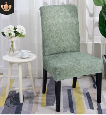 Новые удобные стойкие к морщинкам свадебные чехлы на стулья спандекс столовая офис для складных стульев капюшон съемный стрейч - Цвет: Зеленый