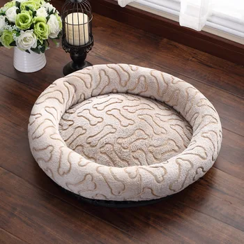

Car anti-slip pocket Bone velvet pet nest warm pet pad kennel Pet cat litter