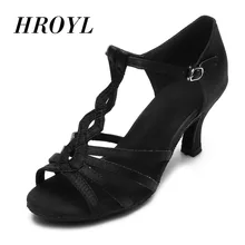 227/230 Высококачественная Обувь для бальных танцев, танго, латинских танцев, женская обувь для танцев, обувь для сальсы, Каблук 5 см/7 см