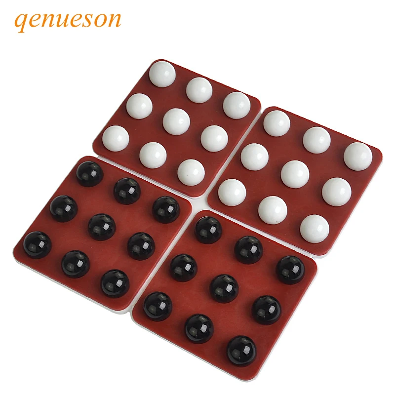 

New High Quality PENTAGO Rotate Gomoku Magic Gomoku With Black And White Beads Parenting Puzzle Board Game Chess Gobang qenueson