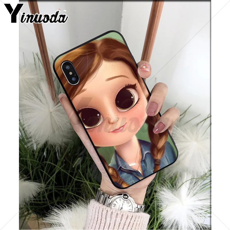 big eyes girl cartoon