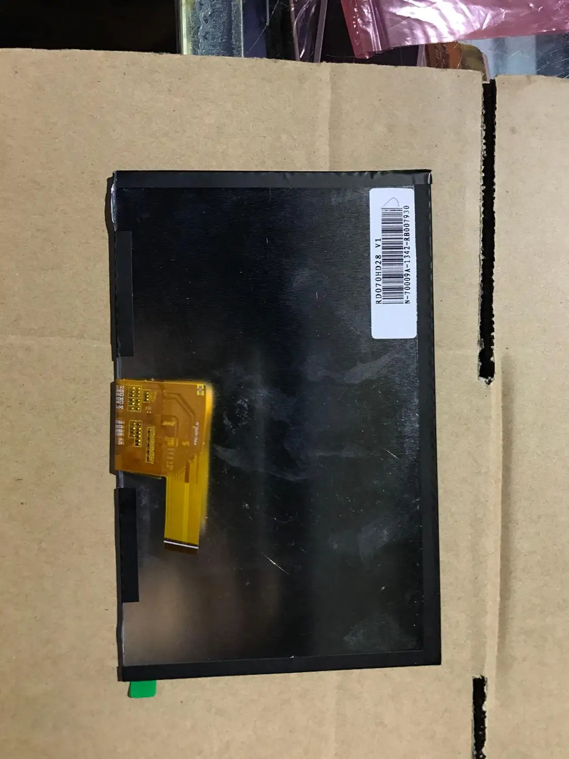 7 дюймовый ЖК экран оригинальная модель: RD070HD29 V1 Тип кабеля: Φ|7 inch lcd screen|lcd screen