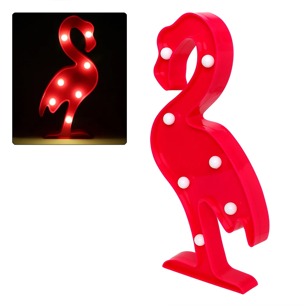 

ITimo 3D LED Home Bulb Flamingo Cactus Penguin Night Light Romantic Novelty Lighting Light Decoration Table Bedroom Wall Lamp