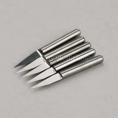 

5pcs/set Carbide PCB Engraving CNC Bit Router 25 Deg 0.1mm drill bit tools free shipping (J3.2501x5)