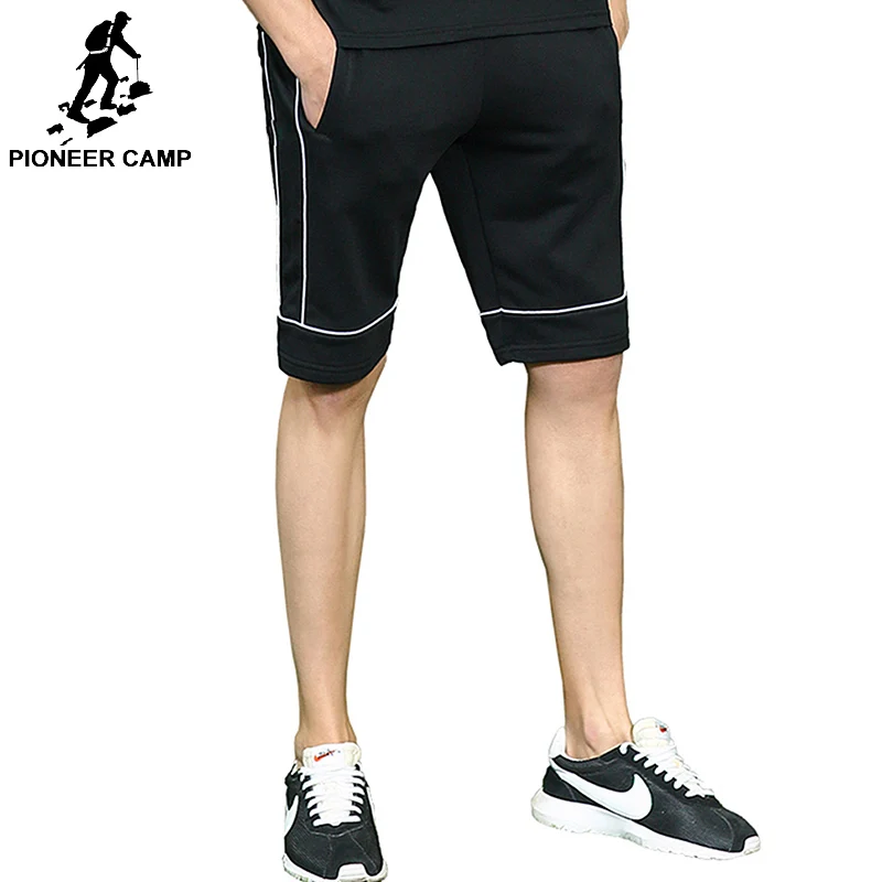 Пионерский лагерь, новинка, летние мужские шорты, брендовая одежда, черные повседневные короткие брюки, мужские бермуды высокого качества, для мужчин, ADK702159