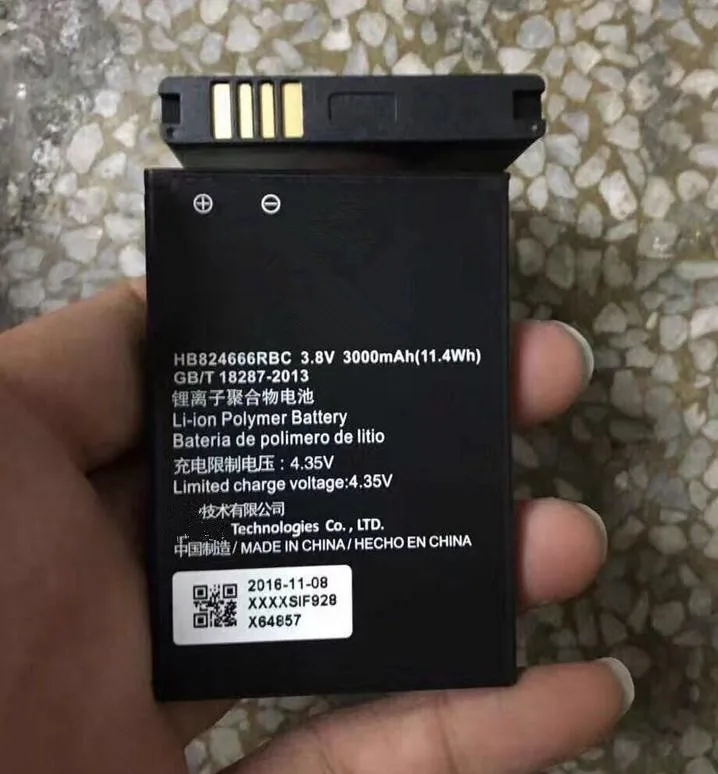 3 8 V 3000mAh HB824666RBC для huawei E5577 батарея|battery for huawei|battery for3.8v battery |