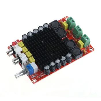 

TDA7498 2x100W Digital Power Amplifier Board Audio Amplifier Class D Dual Audio Stereo DC 14-34V For Home Theater Active qiang