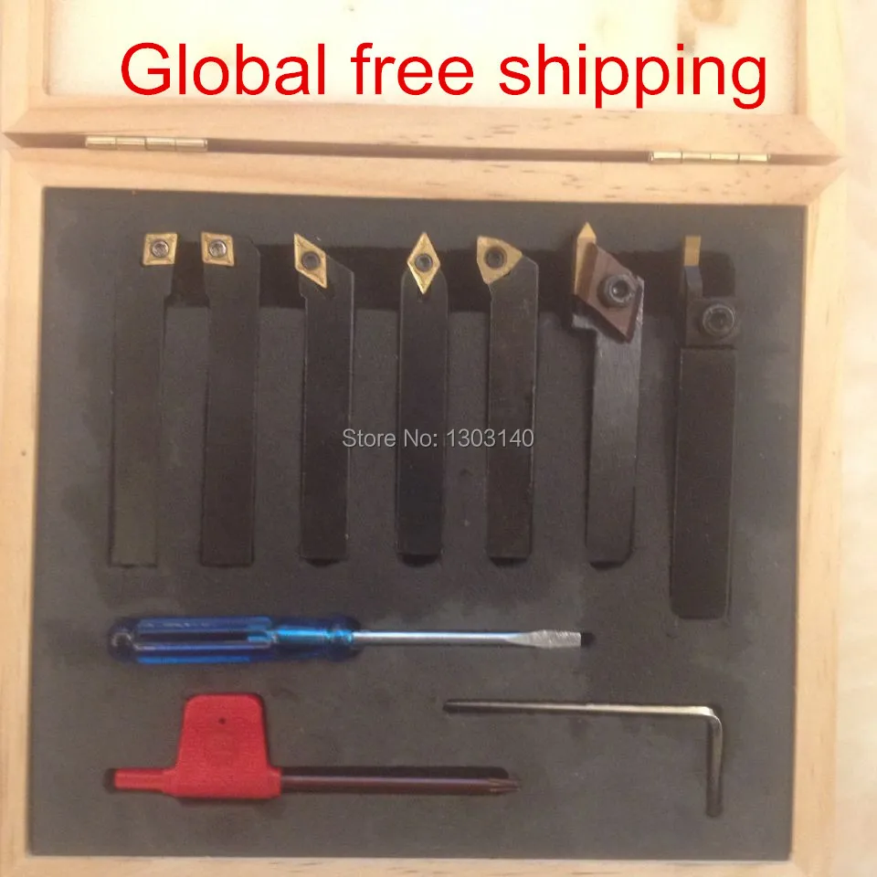 Manual Turning Tool Set 7pcs/set 10mm Turning Tool Turning Tool 10mm