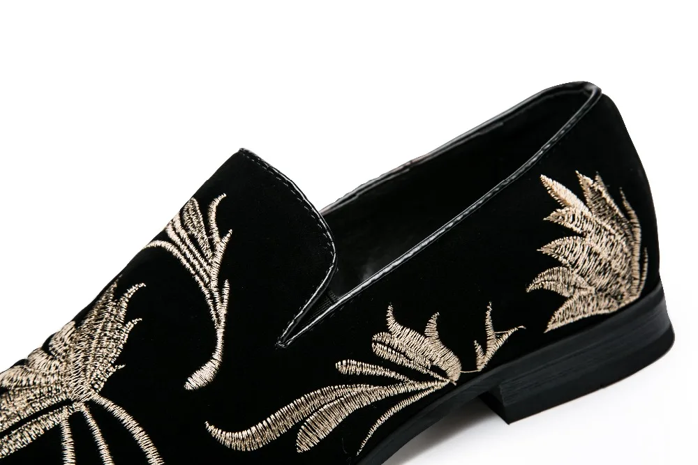 fashion flowers print leather shoes men luxury brand tree designer dress male footwear man wedding pants oxford shoes for men (10)