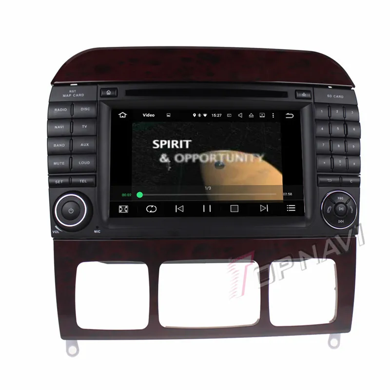 Excellent Topnavi Android 7.1 Car DVD Player Radio for Benz S Series R-W251/R280/R300/R320/R350/R500(2006-) Stereo GPS Naviagtion 2G+16GB 19
