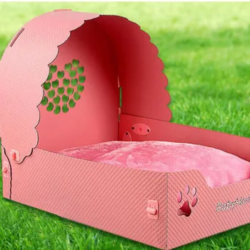 

Pet Dog House Dog Bed Nest Winter Mat Warm Small Medium Dogs Removable House Cat Bed Dog Puppy Kennel