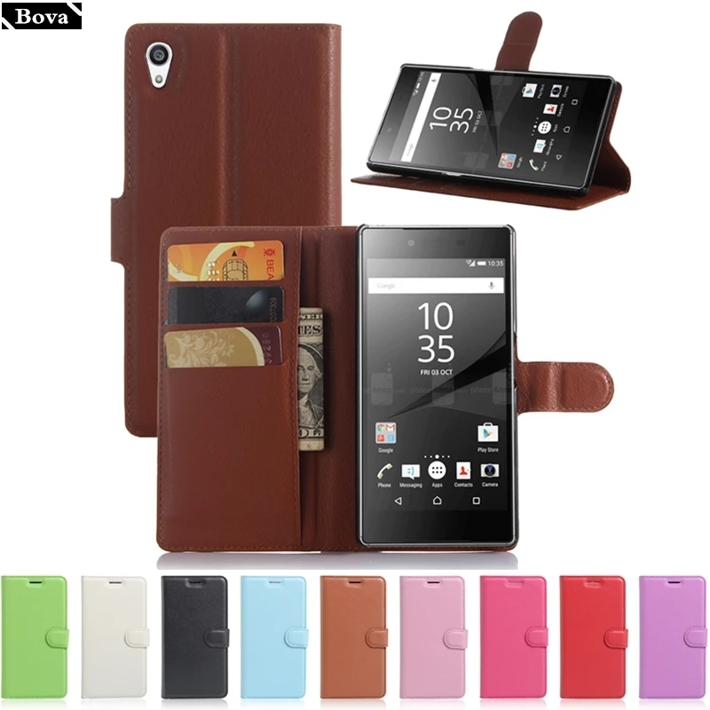 

for Sony Z5 Premium Z5+Plus Case Pu Leather Card Holder Phone Case for Sony Xperia Z5 Premium E6883 Protective Case Holster
