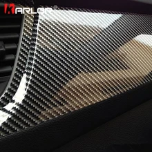 100cm * 30cm alta brilhante 5d envoltório de fibra carbono vinil filme motocicleta tablet adesivos e decalques acessórios do carro estilo