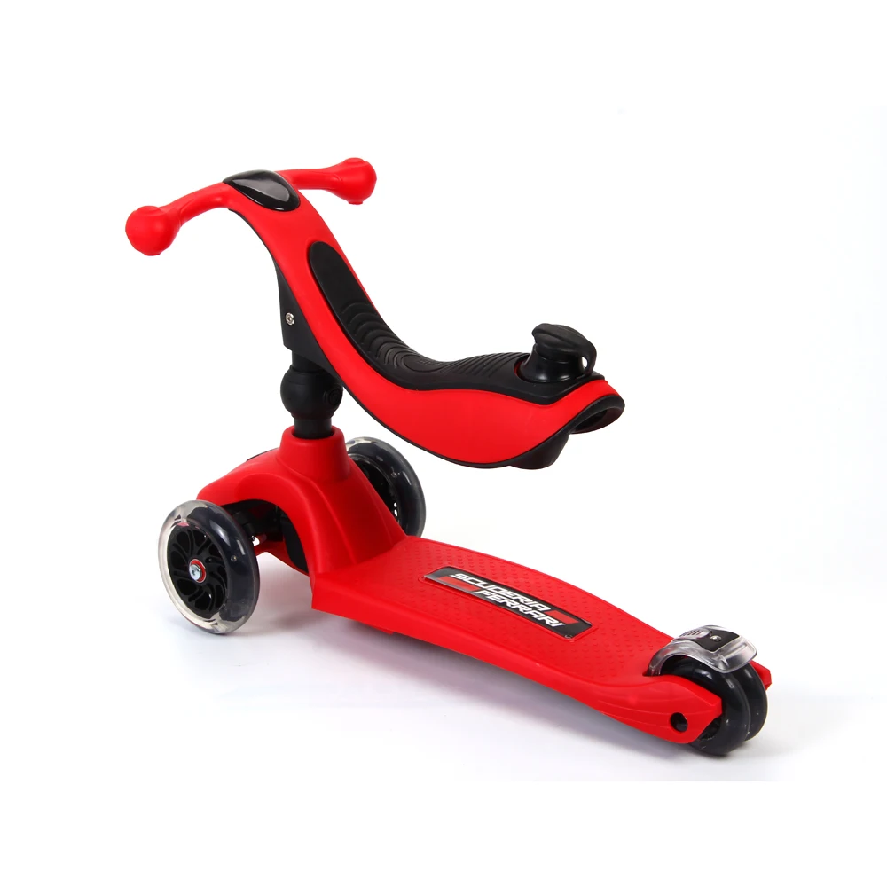 Hot Sale High Quality aluminum Foot Scooters Children Scooter Kick scooters Adjustable Folding Kickboard for 3-10years children (2)