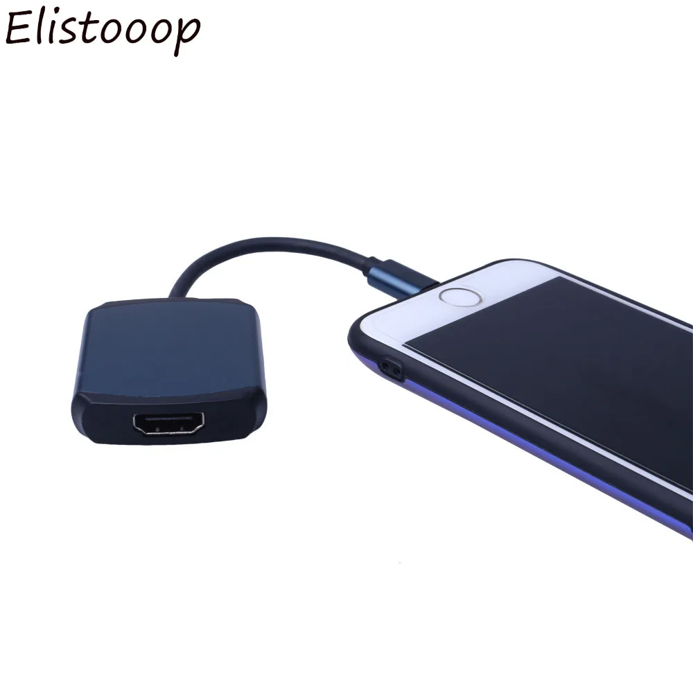 HDTV адаптер для Lightning HDMI AV аудио кабель iPhone x 8 7 6plus iPad Air/mini/pro| |