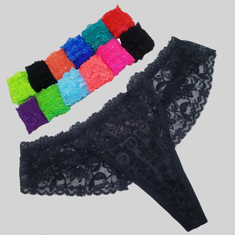 

high quality big size XXL lace cofortable Women's Sexy Thongs G-string Underwear Panties Briefs Ladies T-back 1pcs/lot ah32