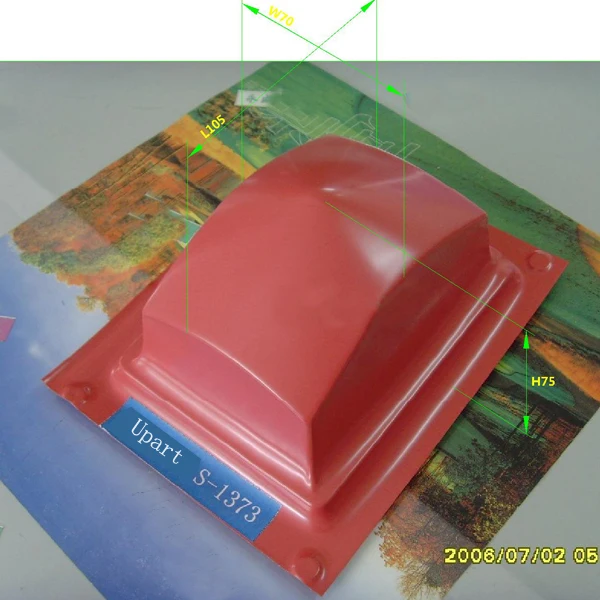 

5 pieces rectangle single color pad printing pads