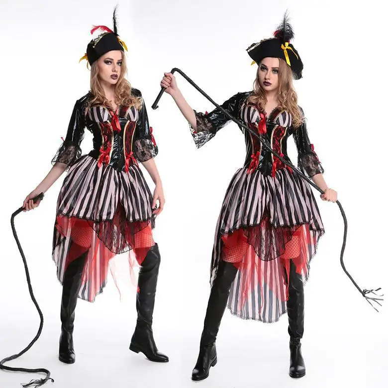 Новинка, костюм воина пирата для женщин, костюм пирата на Хэллоуин, платье для женщин, фантазия, косплей для модной вечеринки