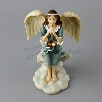

Willoni Creative suona horn Ornaments Angel Blows Trumpet Birthday Gifts Exquisite Home Decorations Factory Direct Export