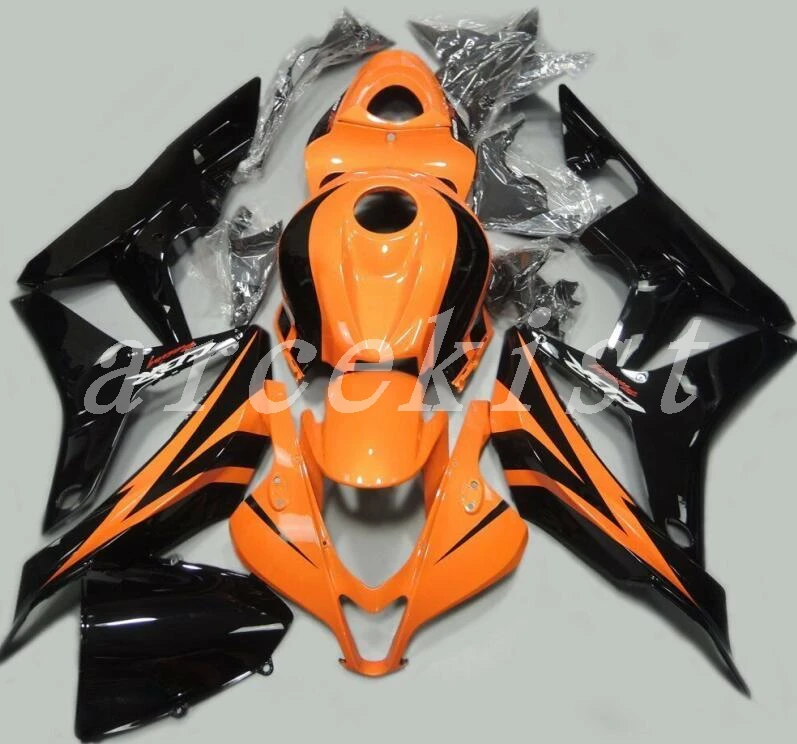 

New Injection motorcycle Full Fairing set Fit For Honda CBR600RR F5 2007 2008 07 08 600RR 600 ABS fairings custom orange black