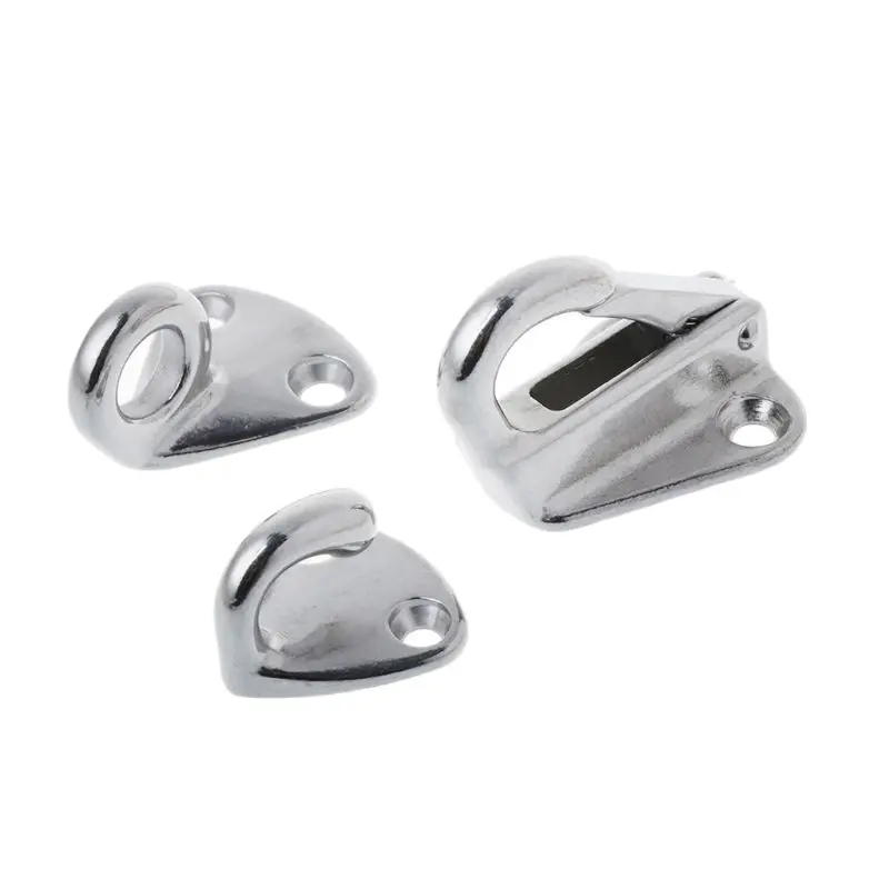 Stainless Steel Fending Hooks Fender Spring Hook Snap Attach Rope Boat Sail Tug Ship Marine Hardware Boats Accessories D5BA