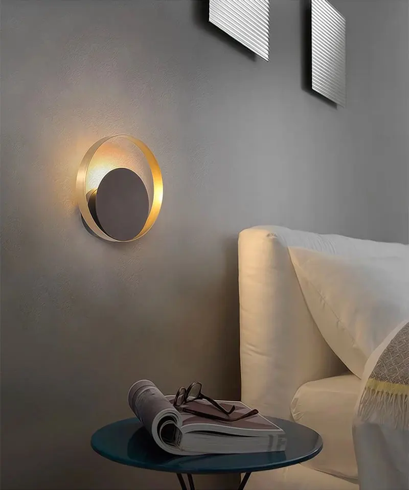 Nordic Post Modern LED Wall Light Bedroom Sconce Wall Lamps Stairs Wall Lights For Home Decoration Vintage Lighting (7)