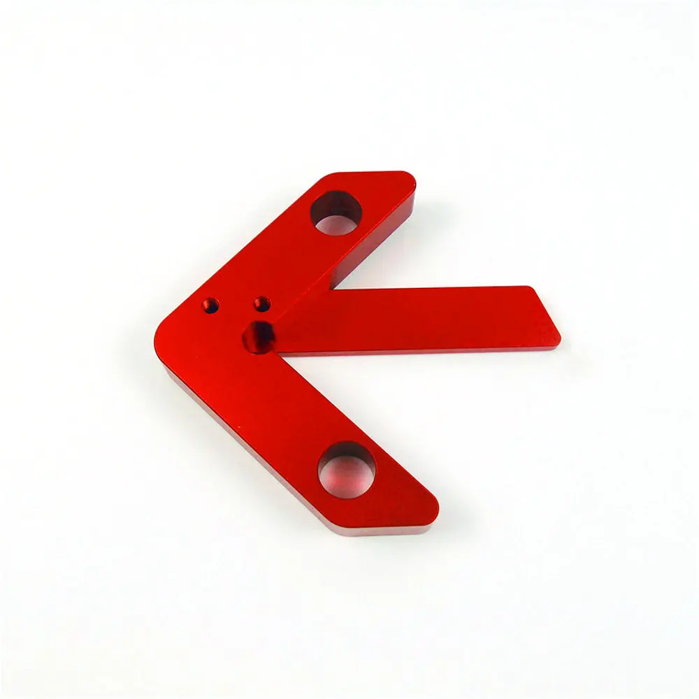 Woodworking 45/90 Degree Right Angle Line Gauge Center Scribe Tool