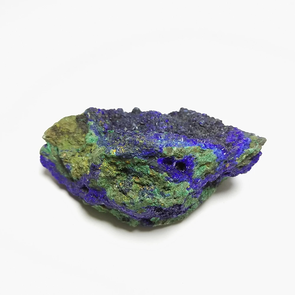 

194g NATURAL Stones and Minerals Rock AZURITE SPECIMEN LARGE CRYSTAL RARE ORE UNIQUE Specimens BLUE B2-39