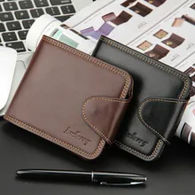 Men Wallet PU Leather Card Holder Short Purse Clutch Money Bag WF 668