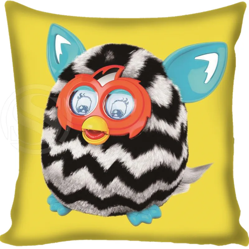 На заказ Furby квадратный чехол для подушки на заказ на молнии для спальни домашний чехол для подушки 1 шт. на заказ 40x40 см - Цвет: 16