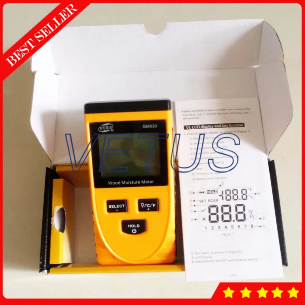 

GM630 Induction Digital Wood Moisture Meter