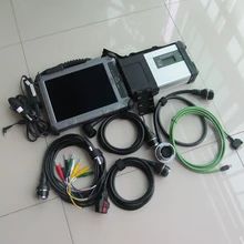2017 sdconnect c5 mb star diagnose c5 with laptop i7 ix104 ram 4g ssd 240gb newest software 2017.09 ready to use for 12v 24v