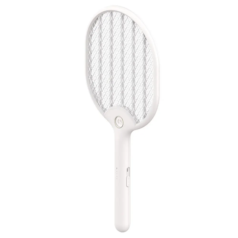 

3 Layer Net Bug Killer Handheld Poratble Racket USB Charging Flying Insect Electric With LED Lamp Multifunction Mosquito Swatter