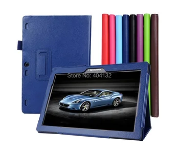 

20PCS New Arrival Tablet 10 Cover Stand PU Leather Case For Lenovo Tab 2 A10-70 / A10 70 W/Pen Slot
