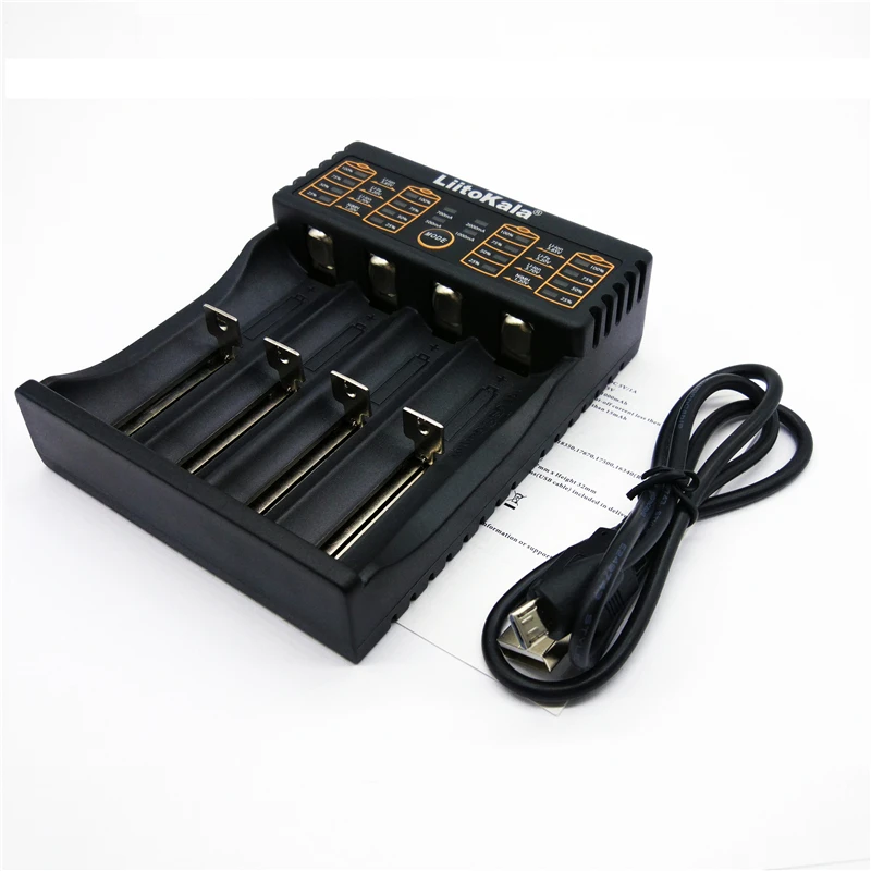 LiitoKala Lii-402 18650 Battery Charger For 26650 16340 RCR123 14500 LiFePO4 1.2V Ni-MH Ni-Cd Rechareable Battery lii402 LiitoKala Lii-402 18650 Battery Charger For 26650 16340 RCR123 14500 LiFePO4 1.2V Ni-MH Ni-Cd Rechareable Battery lii402