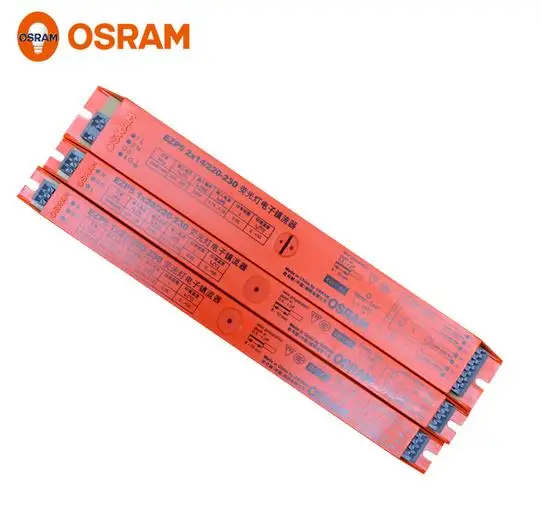 Лампа Ксеноновая OSRAM QTz5 2x14 2x28/220-240 T5 fluorescnet лампа Электронный балласт, 2 x он 14W 28W лампа трубки ЭКГ, 220-240V 50/60Hz, EZP5