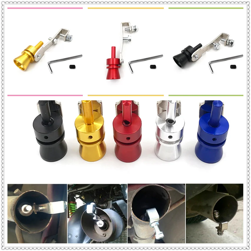 

Car Turbo Sound Exhaust Muffler Pipe Whistle Simulator Accessories for Renault Initiale Fluence Alpine Wind R-Space