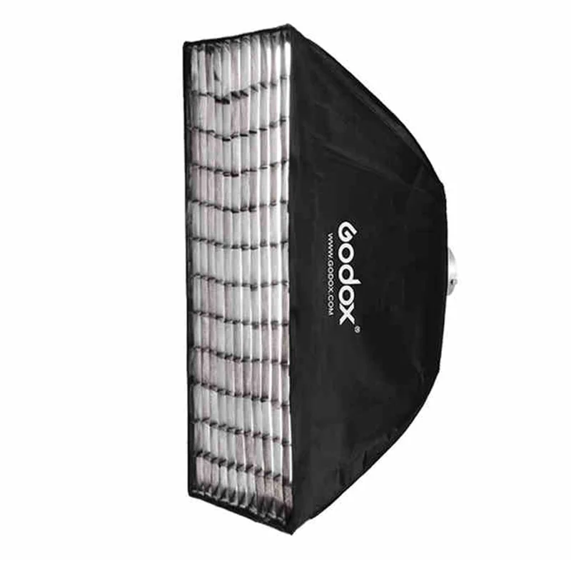 Godox 90*90 см/70*100 см/80*120 см/50*130 см/35*160 см софтбокс с решеткой для крепления студийной стробоскопической вспышки Bowens светильник фон для фотосъемки