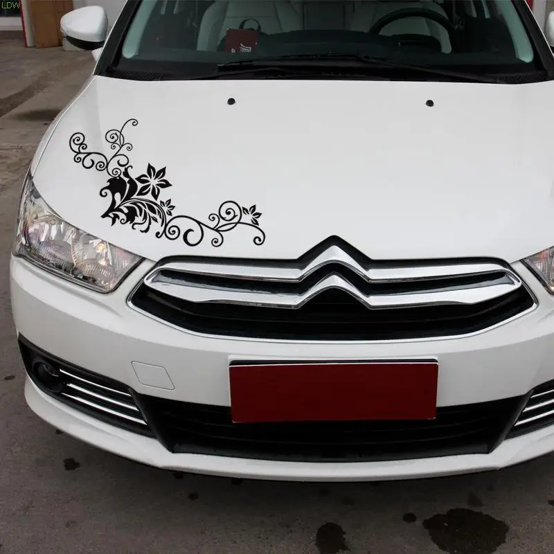 Bunga Desain Mobil Styling Dekorasi Stiker Mobil Dan Decals Die